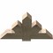 Ekena Millwork Redmond Rough Sawn Timber Gable Bracket, Douglas Fir, 36"W x 21"H x 4"D x 6"F, 14/12 Pitch GBW036X21X0406RED00RDF - alternate 4